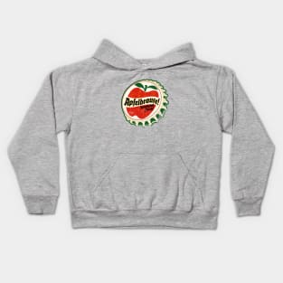 Retro Vintage Apfelbrause Apple Soda Bottlecap Kids Hoodie